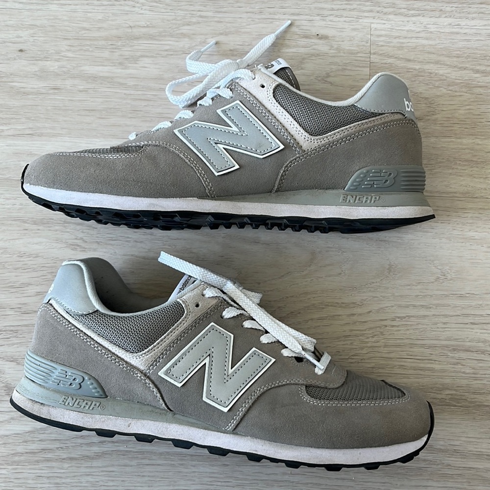 New Balance Men 574 Grey Sz 12 Core